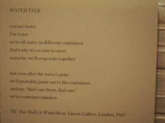 WATER TALK